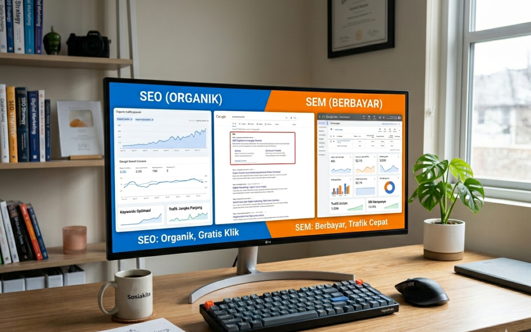 SEO vs SEM: Perbedaan, Pengertian, dan Strategi yang Perlu Diketahui!
