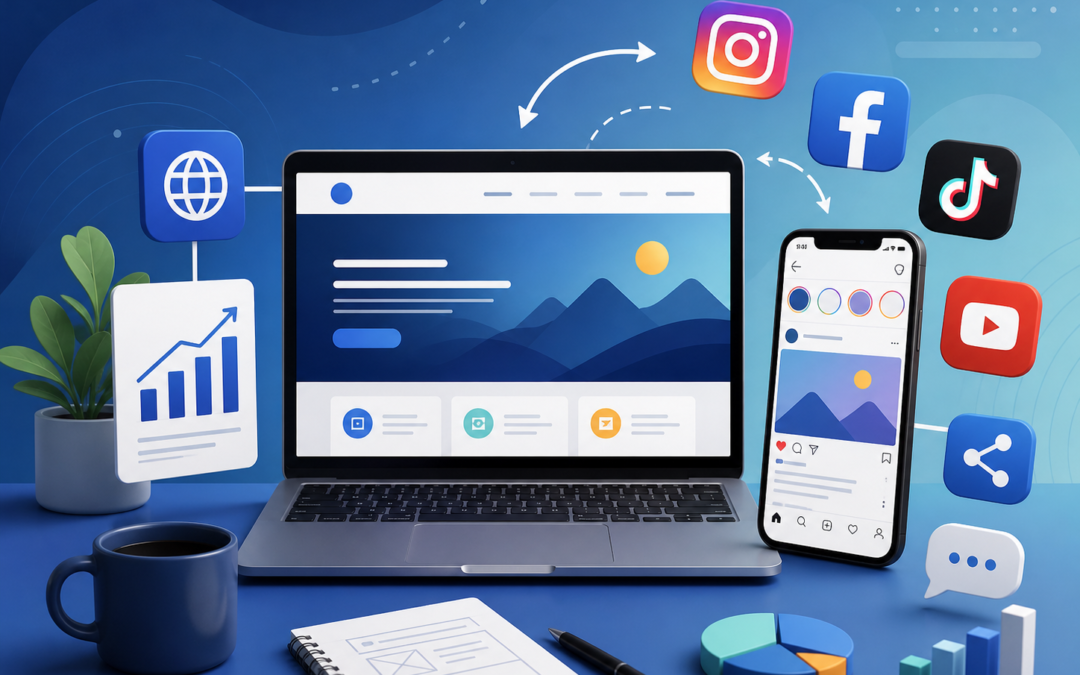 Strategi Menggabungkan Website dan Media Sosial untuk Hasil Marketing yang Maksimal