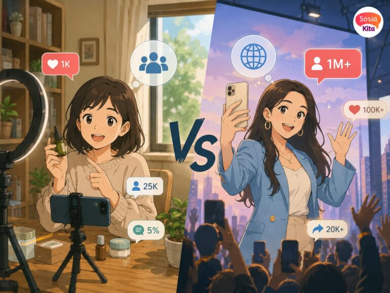 Micro Influencer vs Macro Influencer: Mana yang Lebih Efektif untuk Brand di 2026?