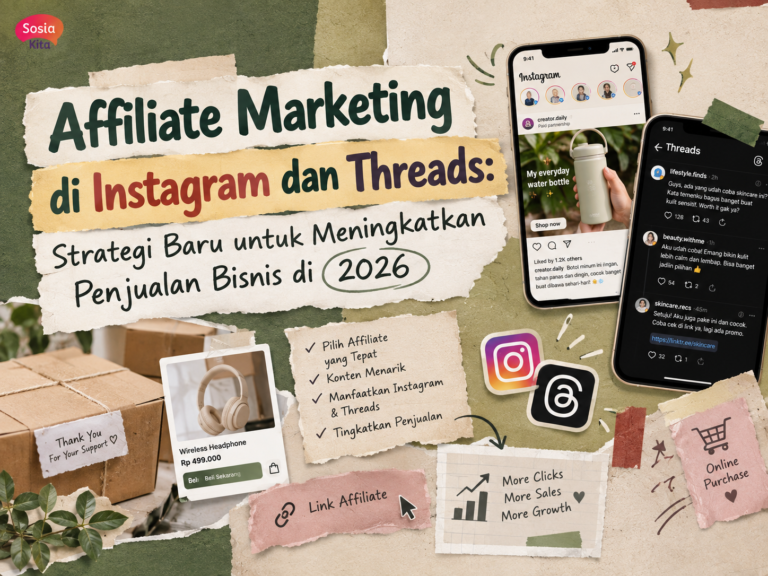 Affiliate Marketing di Instagram dan Threads: Strategi Baru untuk Meningkatkan Penjualan Bisnis di 2026